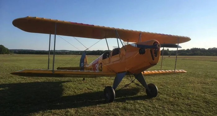 vol decouverte ou initiation biplan Aérodrome d`Epinal Dogneville